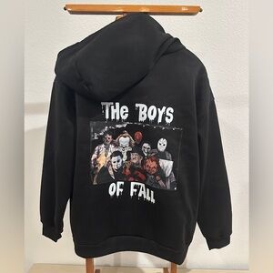 Black Graphic‎ Kids Hoodie